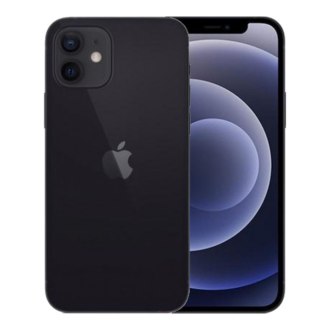 Apple iPhone 12 Black 128GB A Refurbished