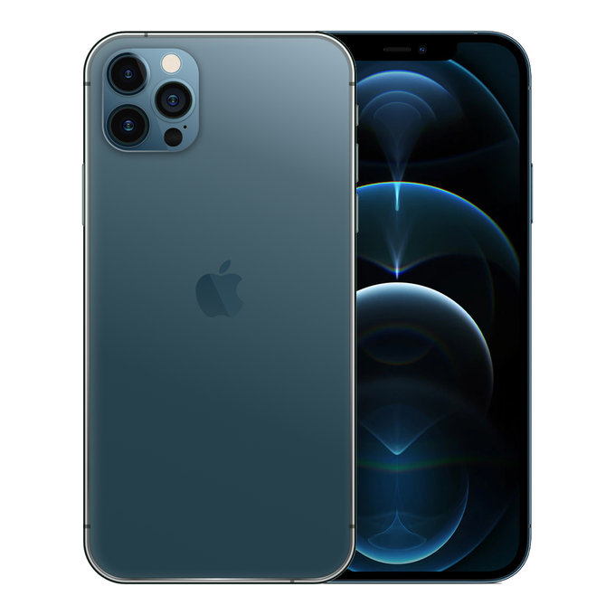 Apple iPhone 12 Pro Max Pacific Blue 128GB B Refurbished