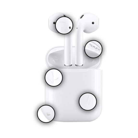 Apple AirPods (2nd Gen) with Wireless Case B Refurbished