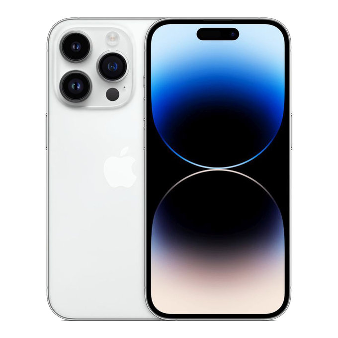 Apple iPhone 14 Pro Silver 128GB A Refurbished