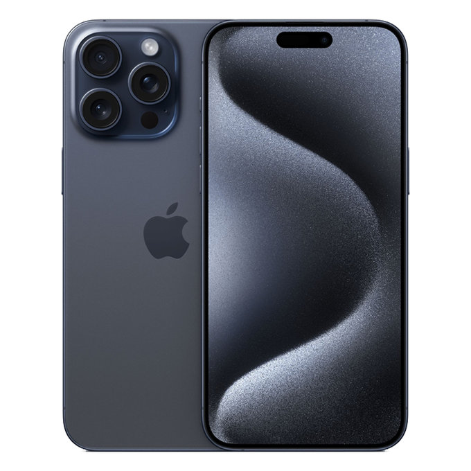 Apple iPhone 15 Pro Max Blue Titanium 256GB A+ Refurbished