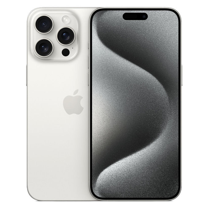 Apple iPhone 15 Pro Max White Titanium 1TB B Refurbished