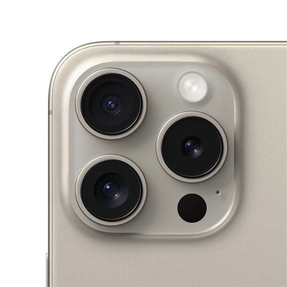 Apple iPhone 15 Pro Natural Titanium 128GB B Refurbished