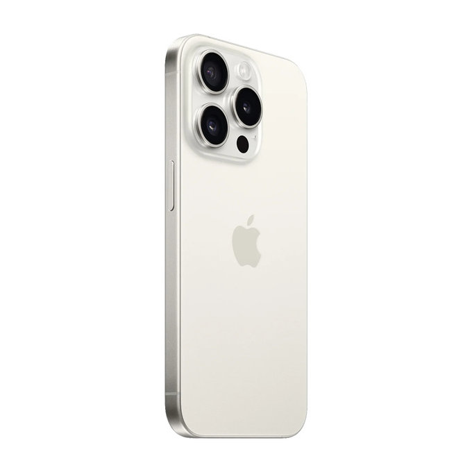 Apple iPhone 15 Pro White Titanium 128GB B Refurbished