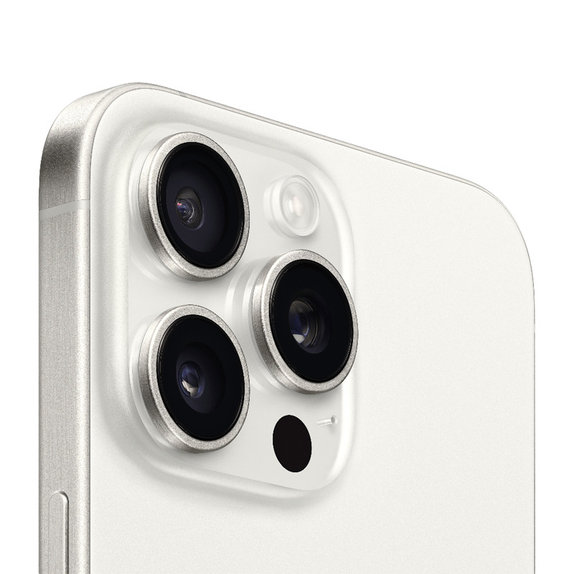 Apple iPhone 15 Pro White Titanium 128GB B Refurbished