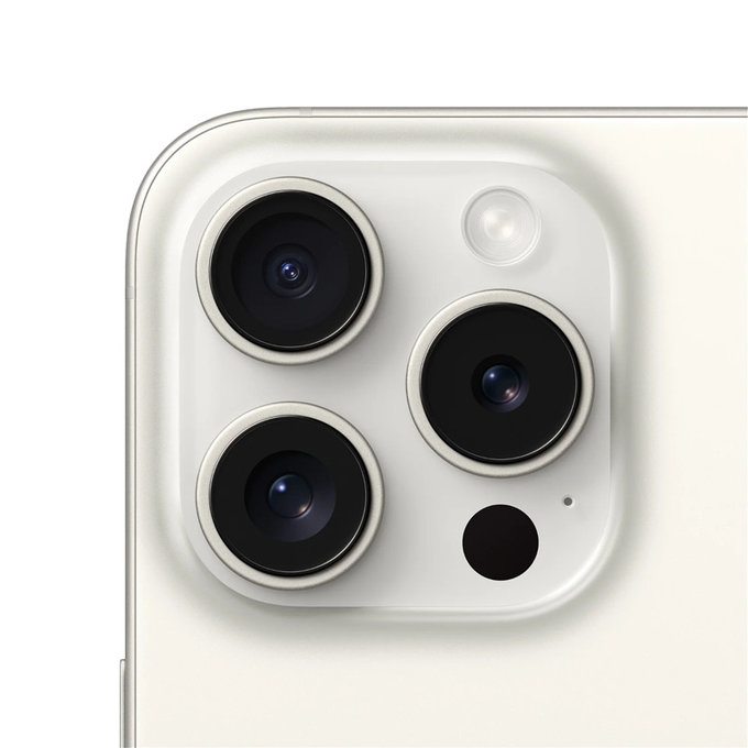 Apple iPhone 15 Pro White Titanium 128GB B Refurbished