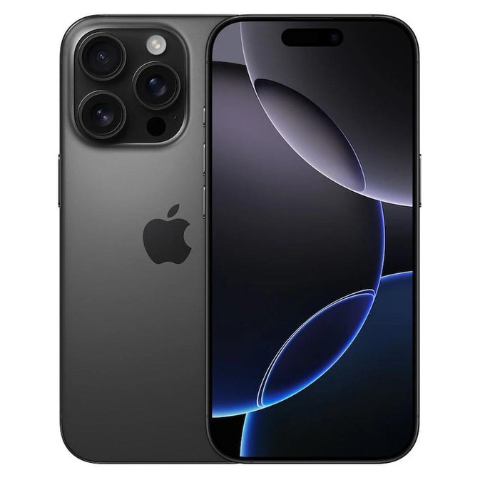 Apple iPhone 16 Pro Black Titanium 256GB A Refurbished