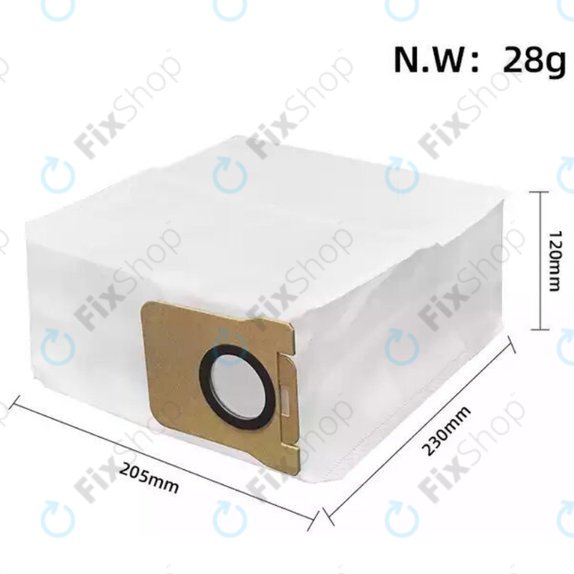 Dust Bag, 3pcs for Xiaomi Robot Vacuum 5, Vacuum 5 Pro, H40