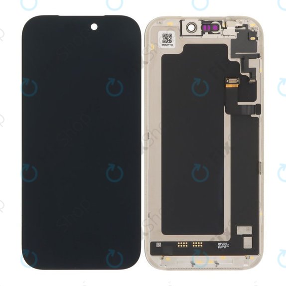 Display Soft OLED 120Hz for iPhone 17 Pro, Touch Screen with Frame, DIAGNOSTIC