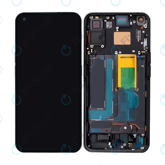 Nothing Phone (1) - LCD Display + Touch Screen + Frame (Black) OLED