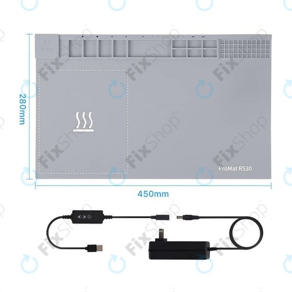Refox ProMat RS30 - Heating Pad - LCD Screen Separator - 45 x 28cm