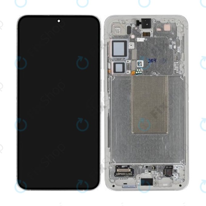 Samsung Galaxy S24 Plus S926B - LCD Display + Touch Screen + Frame (Marble Grey) OLED