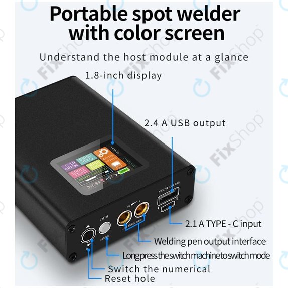 Docreate SW - Portable Spot Welding Machine with Digital Display (5000mAh)