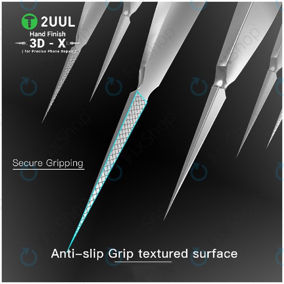 Precision Tweezer, 3D-X Hand-Finished, 2UUL TW02