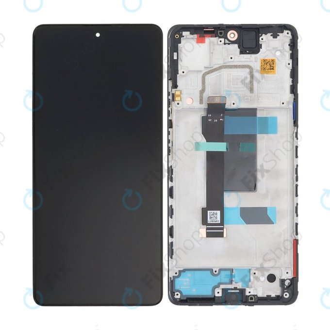 Xiaomi Poco X5 Pro - LCD Display + Touch Screen + Frame (Astral Black) TFT