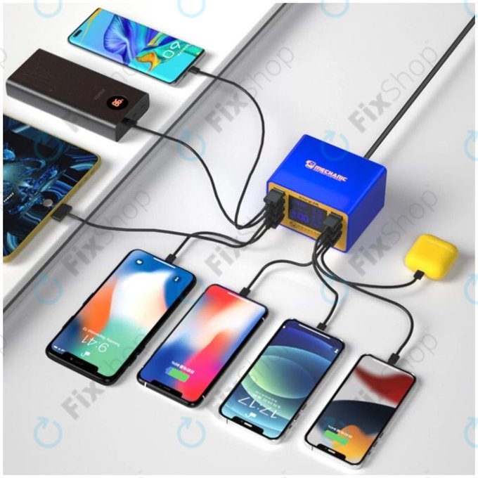 Mechanic iCharge 8M - USB Charging Station with USB-C & USB 3.0