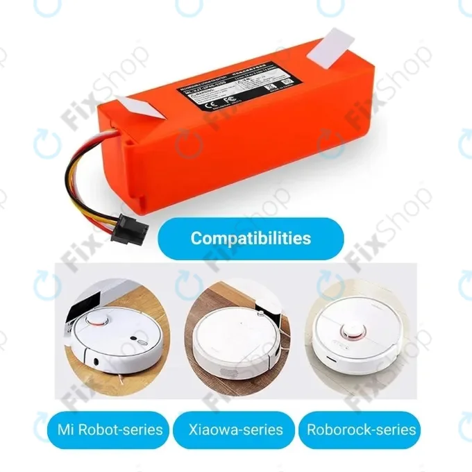 Xiaomi Roborock-series, Mi Robot Vacuum Mop 1S, Xiaowa-series - Battery BRR-2P4S-5200 Li-Ion 5200mAh
