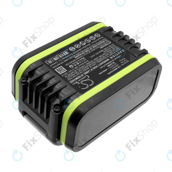 Battery for Worx WX800.9 MAX, WX-JCR.9, 4950mAh, Li-Ion, 20V, WA3551.1, HQ