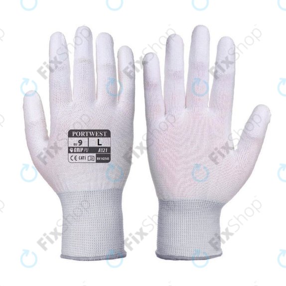 ESD Thin Rubber Gloves - Size L