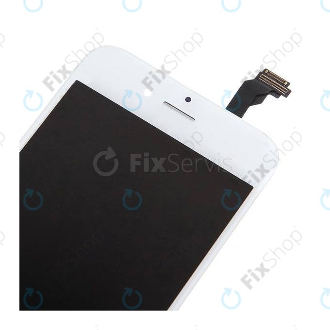 Display for iPhone 6, White, Touch Screen with Frame