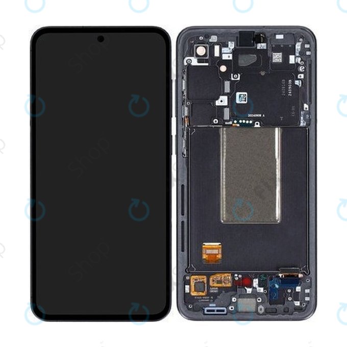 Samsung Galaxy S24 FE - LCD Display + Touch Screen + Frame (Graphite) - GH82-35848A Genuine Service Pack