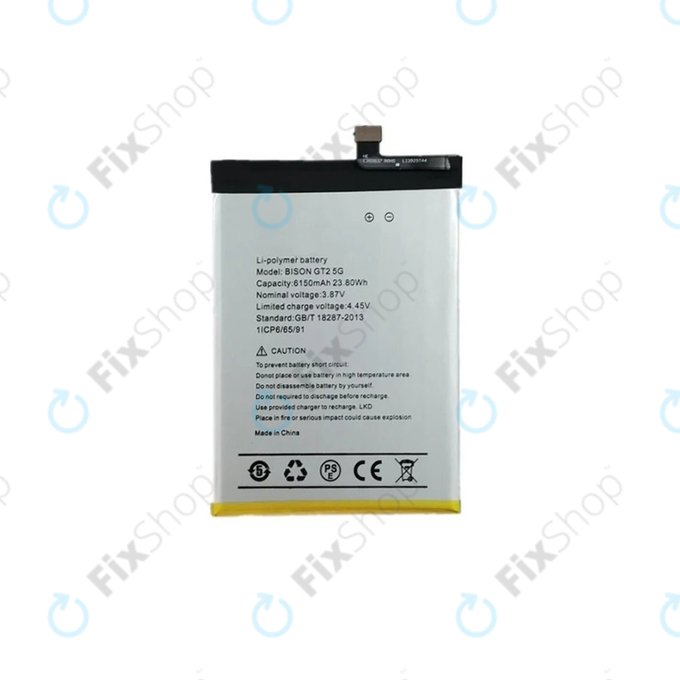 Umidigi Bison GT2 Pro 5G - Battery 6150mAh