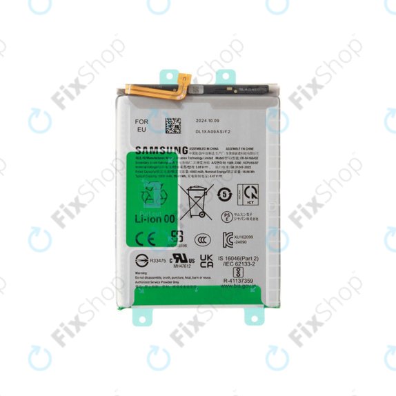 Battery for Samsung A17 4G, A17 5G, A175B, A176B, EB-BA166ASE, GH82-38076A, Genuine Service Pack