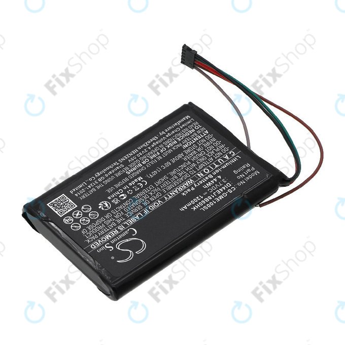 Battery for Garmin Edge 1000, Explore, 1200mAh, Li-ion, 3.7V, DI44EJ18B60HK, HQ