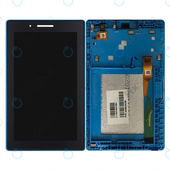 Lenovo TAB 3 TB3-710F - LCD Display + Touch Screen + Frame (Blue) TFT