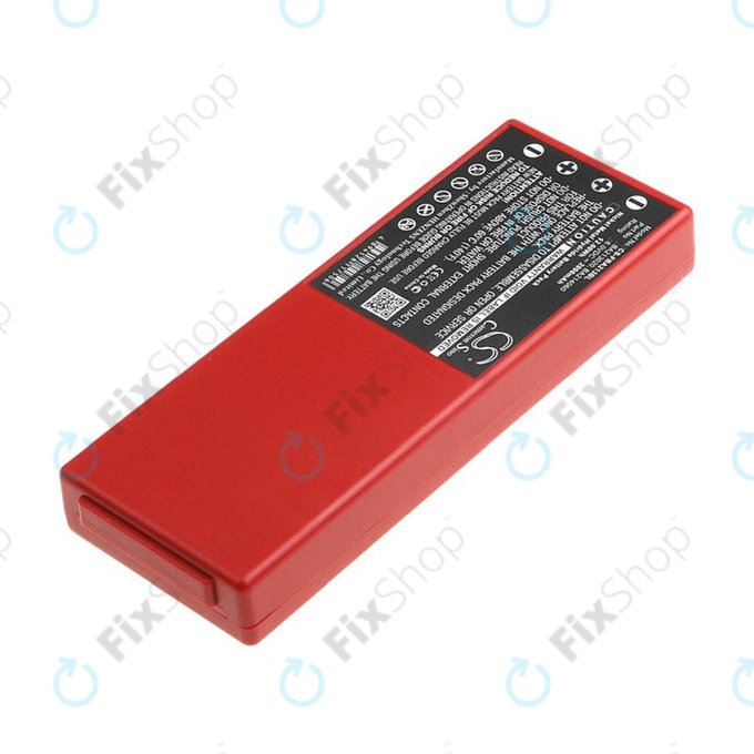 Battery for HBC Radiomatic Spectrum, 2000mAh, Ni-MH, 6V, BA214061, HQ