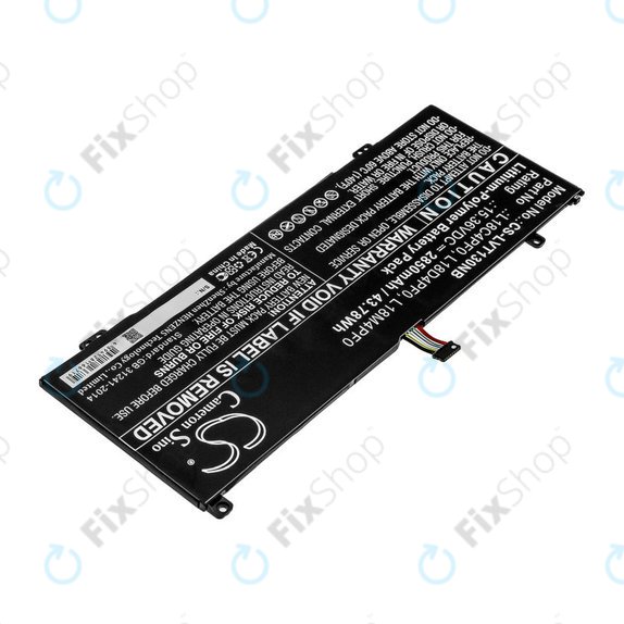 Battery for Lenovo ThinkBook 13s, 14s, 2850mAh, Li-Pol, 15.36V, L18C4PF0, HQ
