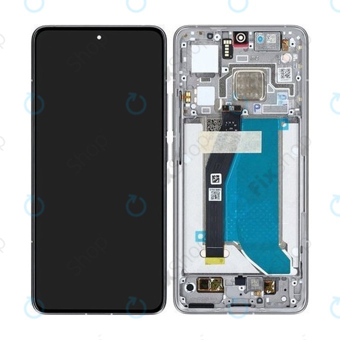 Xiaomi 14T Pro - LCD Display + Touch Screen + Frame (Titan Gray) - 56001600N1200 Genuine Service Pack