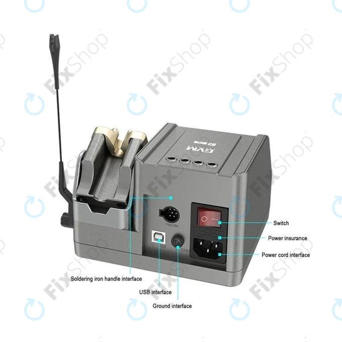 GVM H3 - Smart Soldering Station 3in1