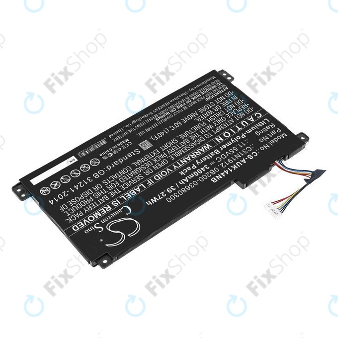 Battery for Asus Vivobook 14, E510, 3400mAh, Li-Pol, 11.55V, C31N1912, HQ