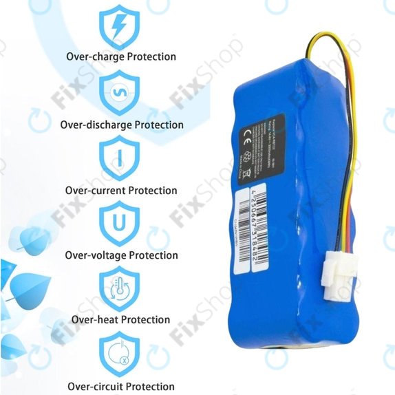 Samsung Navibot SR8840, SR8895, VCR8845 - Battery VCA-RBT20 Ni-MH 14.4V 3000mAh