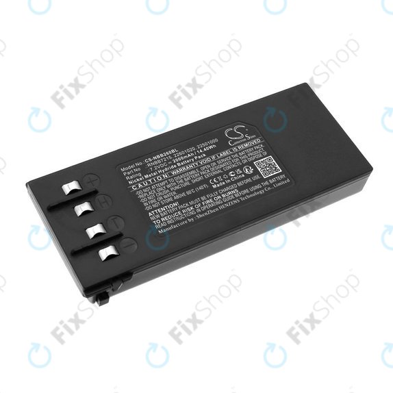 Battery for Hiab 077 Hiduo, 088CL, 095, 2000mAh, Ni-MH, 7.2V, RNBB7215, 2.250.1000, HQ