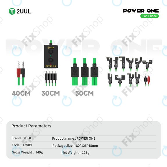 One-Click Power Cable, 2UUL PW09, iPhone 12-16 Pro Max