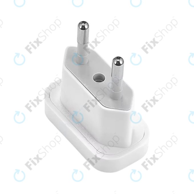220V Power plug adapter US to EU (White)