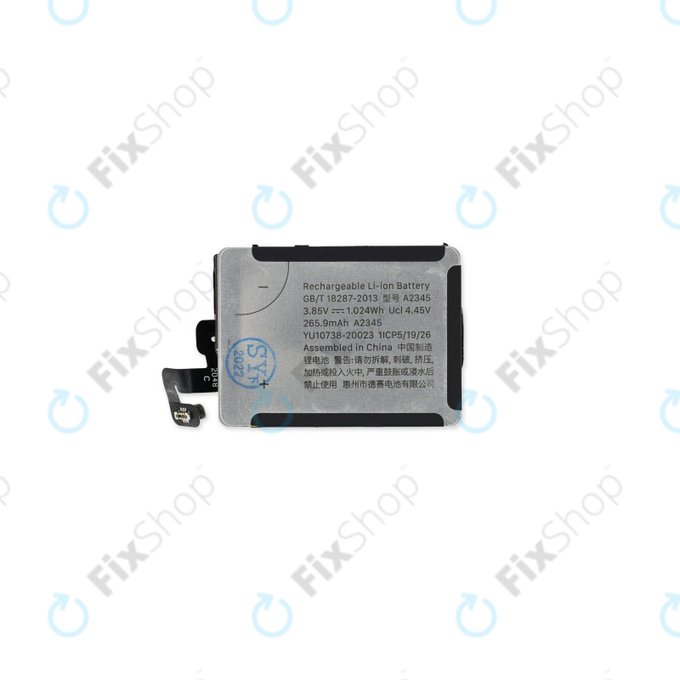 Battery for Apple Watch 6 40mm, 266mAh, Refurbished