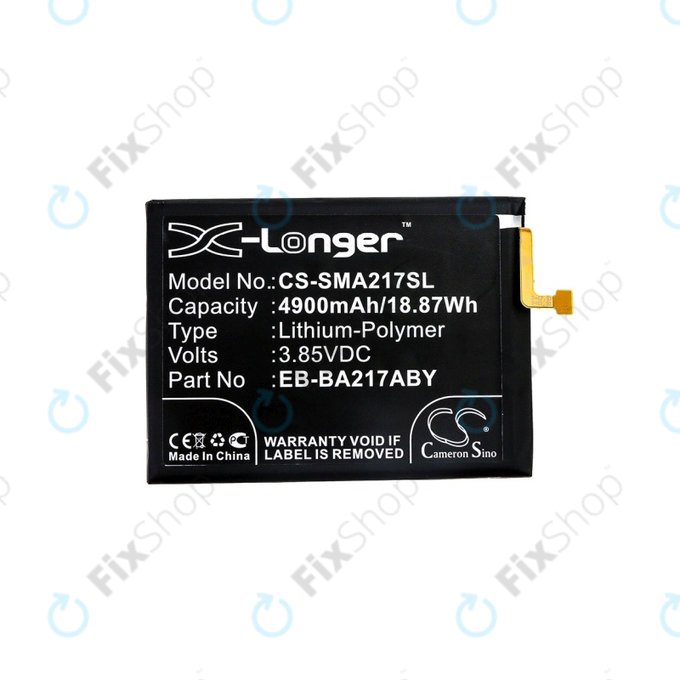 Samsung Galaxy A04s, A12, A13, A13 5G, A21s, M12 - Battery EB-BA217ABY 4900mAh HQ