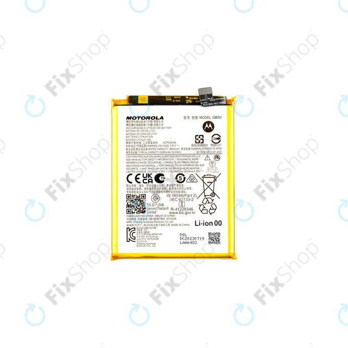 Motorola Moto G84 5G - Battery QB50 5000mAh - SB18D97229 Genuine Service Pack