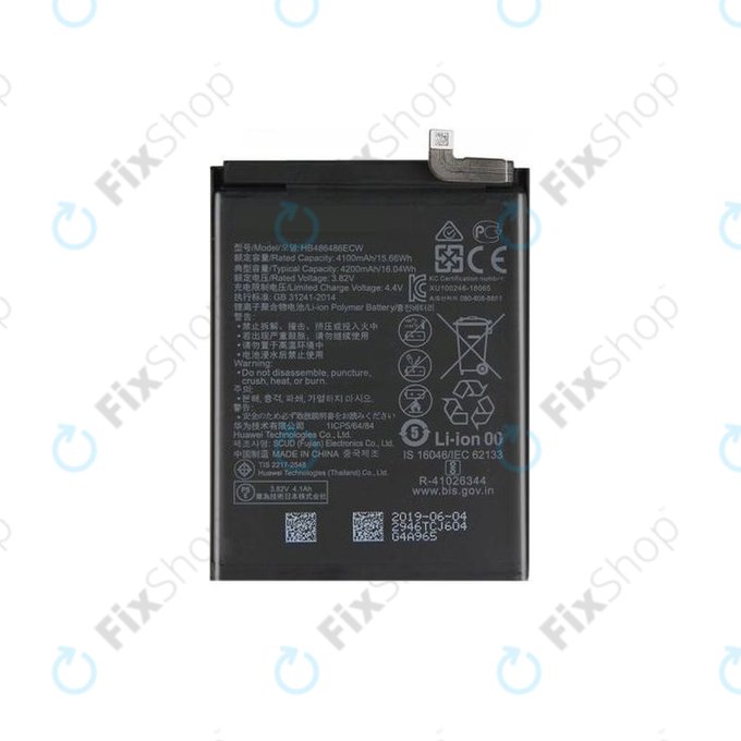 Huawei Mate 20 Pro, P30 Pro - Battery HB486486ECW 4200mAh