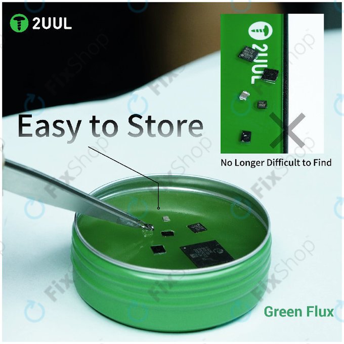 Soldering Flux, Green, 2UUL SC18
