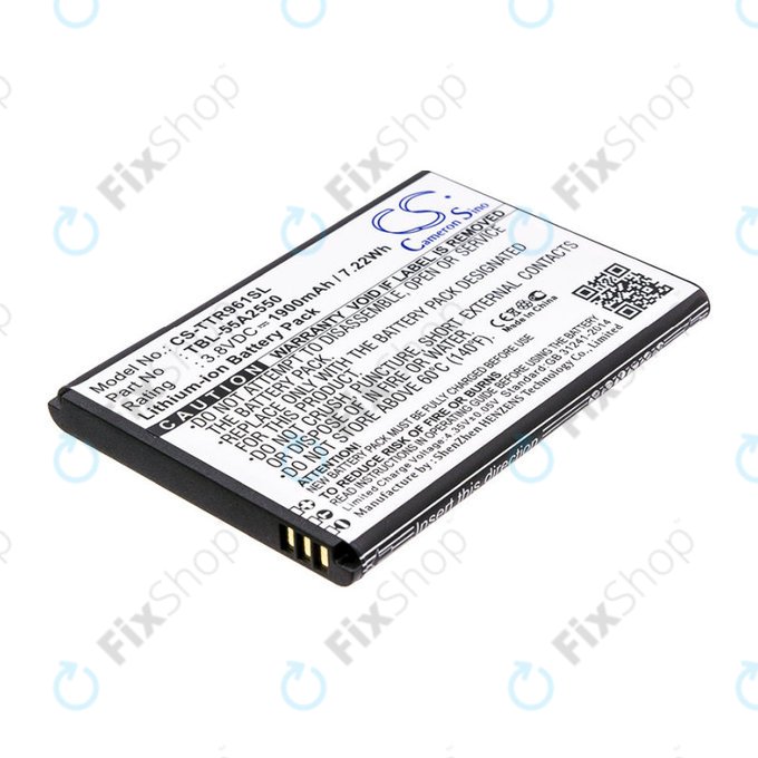 Battery for TP-Link M7350, 1900mAh, Li-ion, 3.8V, TBL-55A2550, HQ