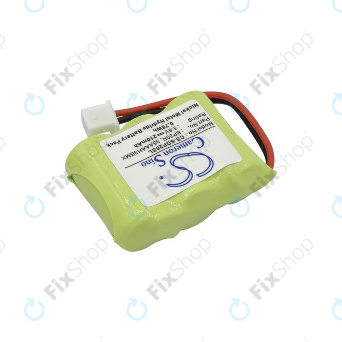 Battery for Dogtra Receiver, Collar, 210mAh, Ni-MH, 3.6V, BP20R, HQ