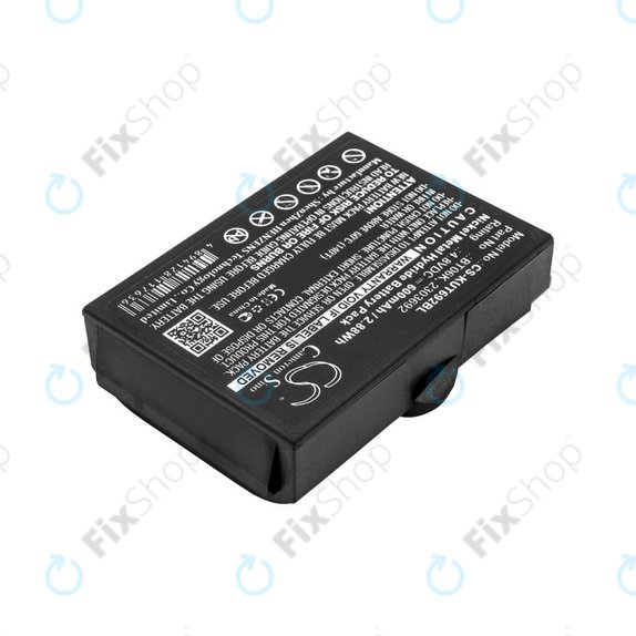 Battery for Ikusi T70, TM70, 600mAh, Ni-MH, 4.8V, BT06K, HQ
