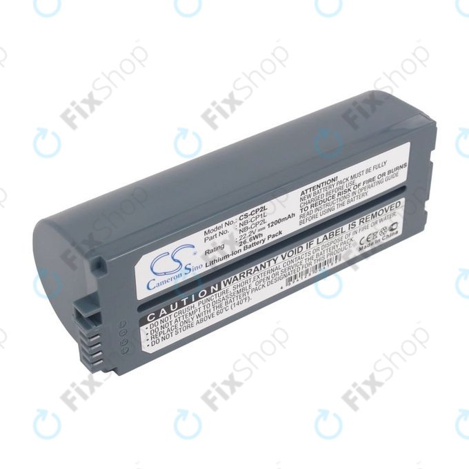 Battery for Canon Selphy CP100, CP1000, 1200mAh, Li-Ion, 22.2V, NB-CP1L, HQ