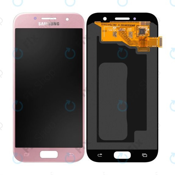 Samsung Galaxy A5 A520F (2017) - LCD Display + Touch Screen (Peach Cloud) - GH97-19733D, GH97-20135D Genuine Service Pack