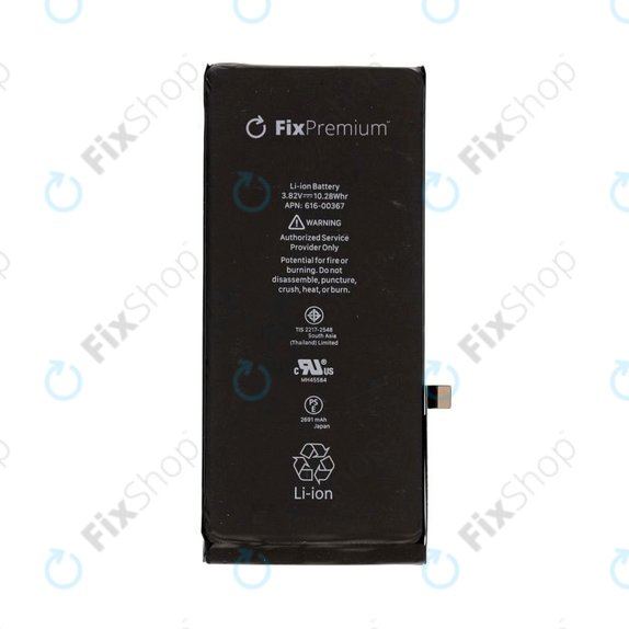 Battery for iPhone 8 Plus, 2691mAh, FixPremium
