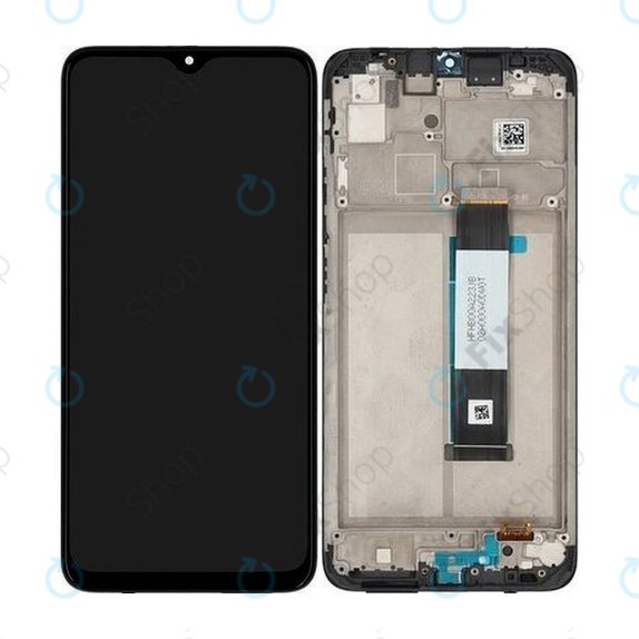 Xiaomi Redmi 9T - LCD Display + Touch Screen + Frame (Carbon Gray) - 560001J19S00 Genuine Service Pack